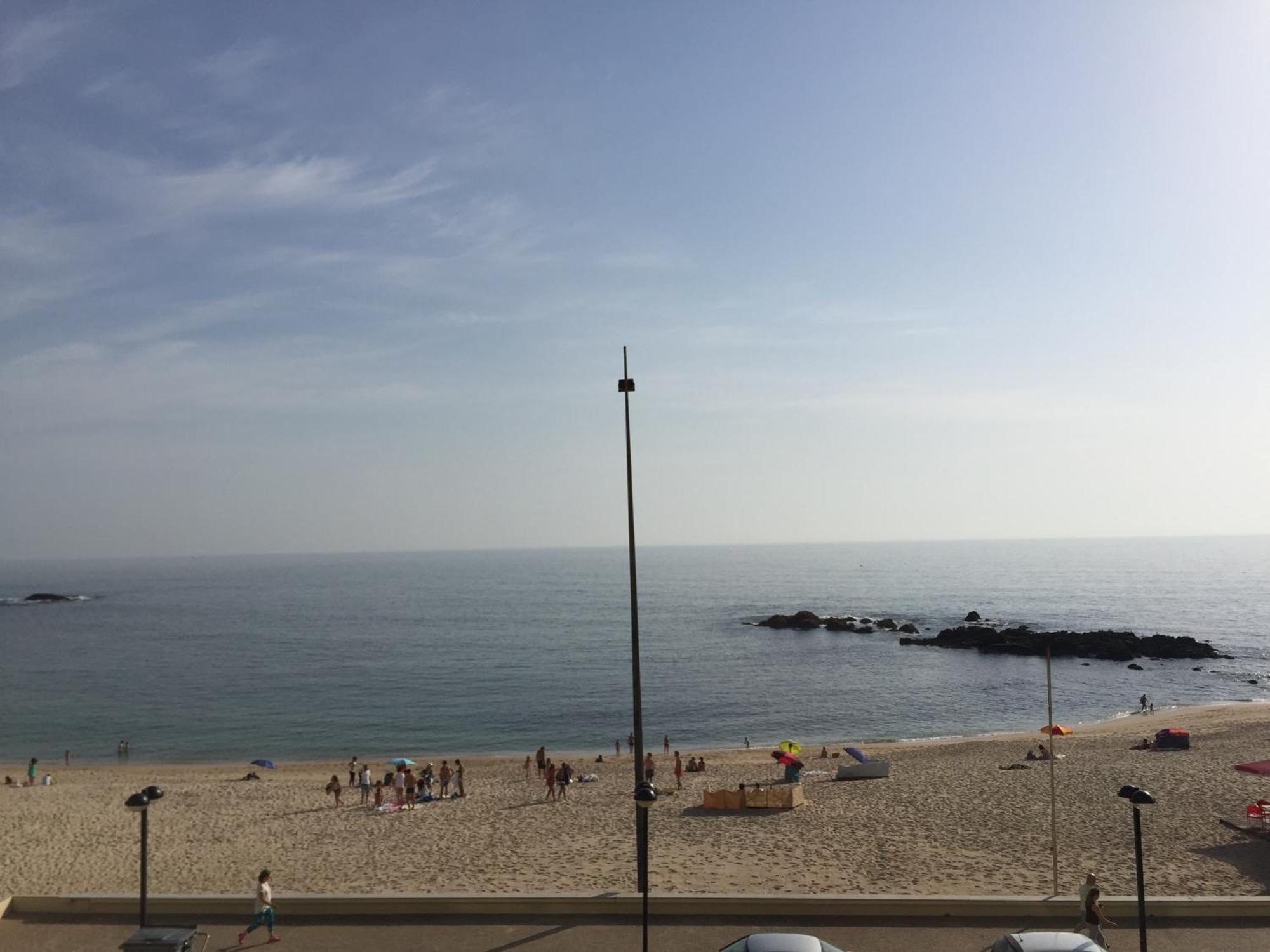 Casa Na Praia Póvoa de Varzim Buitenkant foto